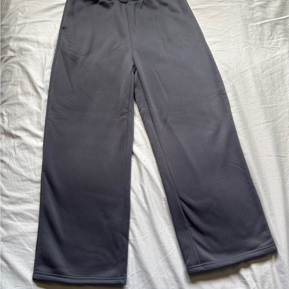 NWOT SHEIN Gray Wide-Leg Pants
